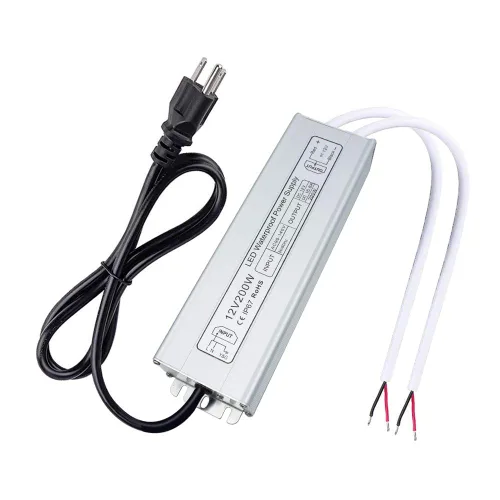Vista 8 de inShareplus Fuente de alimentación LED de 12 V, 30 W IP67 controlador impermeable para exteriores, CA 110-260 V a CC 12 V 2.5 A transformador