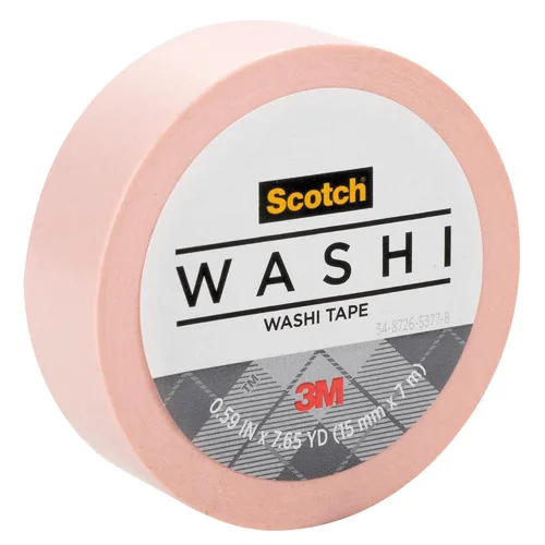 Vista 2 de Scotch Expressions Washi - Cinta para manualidades, 0,59 x 393 pulgadas (patrón expresivo)