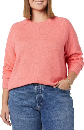 Vista 3 de Tienda Essentials Women's Classic-Fit Soft Touch Long-Sleeve Crewneck Sweater