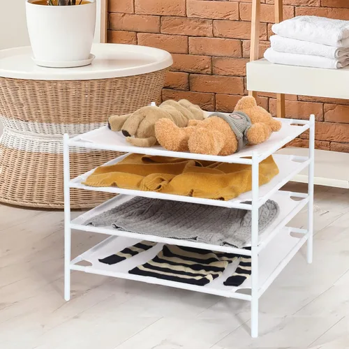 Vista 17 de STORAGE MANIAC Estante para Secar Suéteres, Estante de Secar Ropa de Malla, Estante de Secar Ropa de lavandería Apilable, Secador Plano