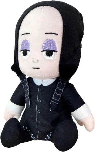 Vista 2 de Addams Family Película animada 2 - Wednesday Addams Sentado Felpa 7" H