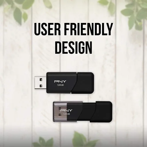 Vista 5 de PNY Unidad flash USB 2.0 Attaché 3 de 16 GB, color negro (paquete de 10)