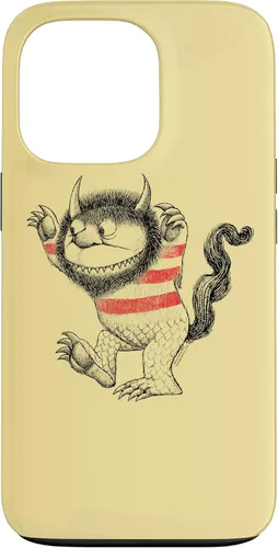 Vista 10 de Where The Wild Things are Line Art - Carcasa para iPhone 17