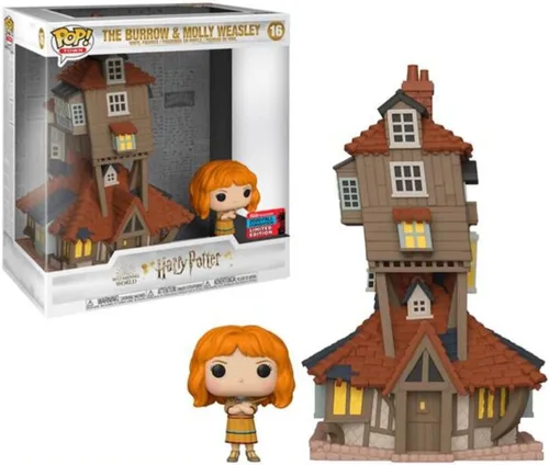 Vista 3 de Funko Pop! Town: Harry Potter The Burrow y Molly Weasley Funko Pop! Figura de vinilo