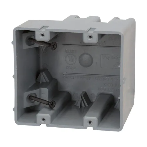 Vista 15 de Southwire MSBMMT1G Caja de dispositivo de montaje múltiple de 1 banda con profundidad ajustable; resistente 42 libras
