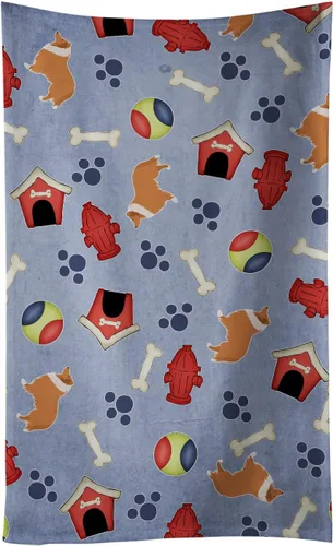 Vista 59 de Caroline's Treasures BB3948KTWL Affenpinscher Dog House Collection - Toalla de cocina para invitados, toalla de baño decorativa para cara, té, paño
