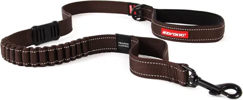 Vista 30 de La mejor correa absorbente de golpes del perro, Ezydog Zero Shock Correa, correa de control y formación., 25 - pulgadas, Negro Padded Neoprene