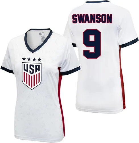 Vista 12 de Icon Sports U.S. Women Soccer Game Day Tee - Camiseta Unisex para Adulto de Manga Corta de Poliéster con Licencia Oficial