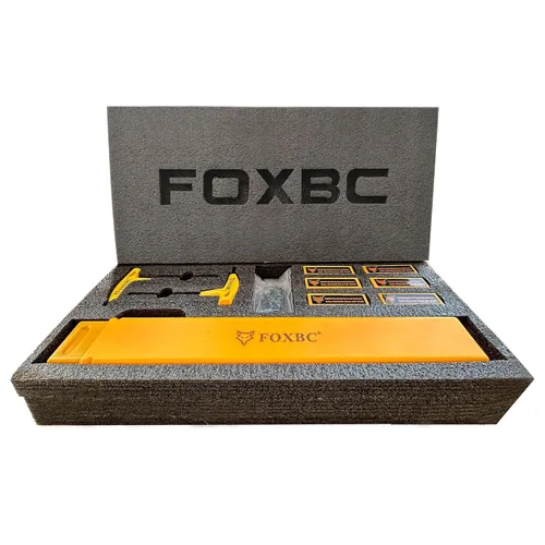 Vista 2 de FOXBC Cabezal de corte helicoidal en espiral de 13 pulgadas para cepilladora DeWalt DW735 DW735X