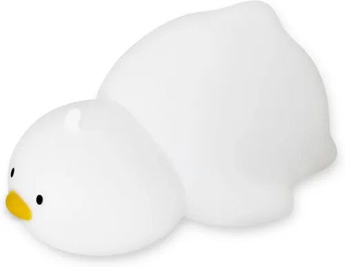 Vista 9 de Luz nocturna para niños, luz nocturna LED de silicona regulable recargable con 7 colores, lámpara de noche para guardería de bebé, lámpara táctil