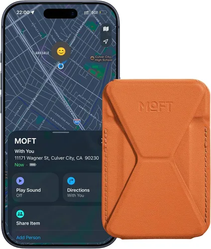 Vista 34 de MOFT Soporte magnético para cartera compatible con iPhone 17/16/15/14/13/12, ajuste de ángulo y soporte de teléfono compatible con MOVAS Magsafe