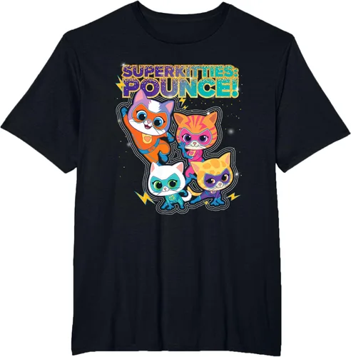 Vista 38 de Disney Junior SuperKitties Pounce! Camiseta de equipo completo, talla S