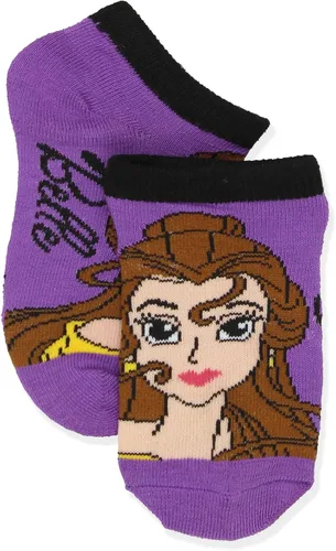 Vista 3 de Disney Princess Girls 6 pack Socks Set