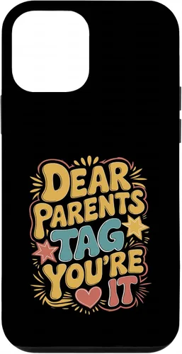 Vista 16 de Dear Parents Tag You’re It Leopard Print Case for iPhone XR