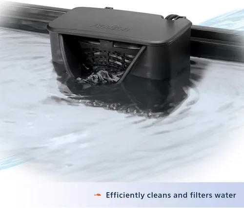 Vista 5 de Aqueon QuietFlow 10 E - Filtro interno para peceras de acuario, pequeño, para tanques de peces de hasta 10 galones