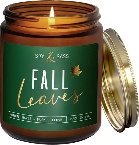 Vista 18 de Vela de pino, velas perfumadas de pino, velas de Navidad perfumadas – Vela de soja 'Pine Tree', con agujas de abeto, cedro cálido y sándalo