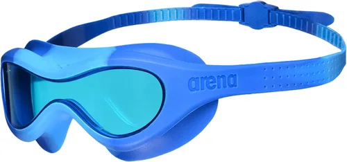 Vista 8 de ARENA Máscara de natación Spider unisex para niños, niños y niñas de 2 a 5 años, lente antivaho sin espejo, correa fácil de usar, visión amplia