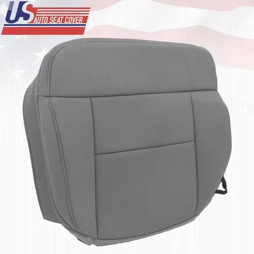 Vista 3 de 2007 para Ford F150 Lariat Driver Side Bottom Funda de asiento de tela de repuesto gris pedernal