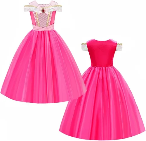 Vista 6 de Disfraz de princesa Aurora, accesorios de disfraz para niñas, accesorios de princesa, Halloween, cosplay, set de regalos de Navidad