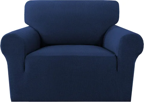 Vista 32 de MeilleMaison Funda elástica para silla reclinable, funda para sofá de 1 pieza con parte inferior elástica, lavable, protector de muebles Negro