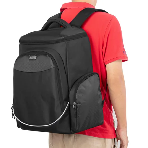 Vista 5 de Trunab Gaming Console Backpack Compatible with PS5PS4PS4 ProPS4 SlimXbox OneXbox One XXbox One S, Travel Carrying Bag with Multiple Pockets for 15.6
