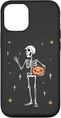 Vista 25 de Funda divertida de Halloween con diseño de esqueleto para iPhone 11