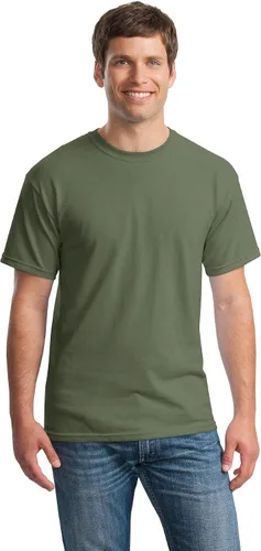 Vista 11 de Gildan Camiseta G500 para hombre Ceniza/baya