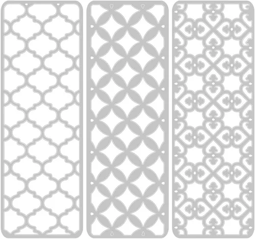 Vista 3 de Sizzix Creative Backgrounds Dies, talla única, multicolor
