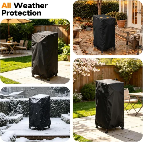 Vista 8 de Outdoor Fryers Cover for Grills House DF02B Propane Deep Fryer