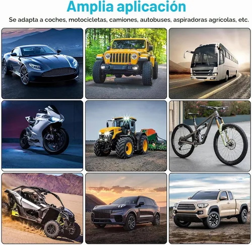 Vista 7 de Linkstyle Kit de tapones de goma para reparación de neumáticos, 40 piezas, kit de tornillos de reparación rápida de neumáticos, para automóvil