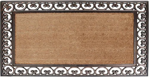 Vista 16 de A1HC Tapete para Puerta de Fibra de Coco Natural y Caucho, 30"x48" – Grueso, Duradero, Resistente, Anti-Desprendimiento, Resistente a la Medio