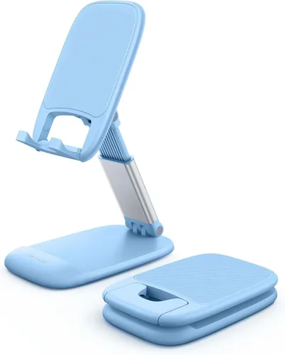 Vista 14 de Lamicall Soporte de teléfono celular para escritorio, soporte de teléfono 1-negro