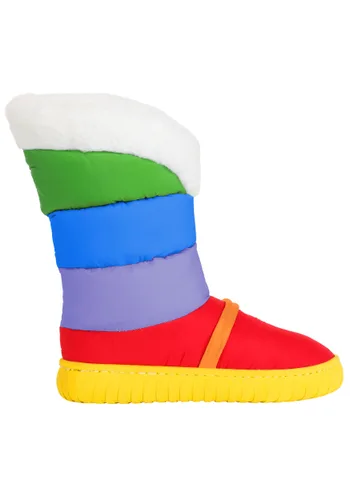 Vista 2 de Botas de disfraz Rainbow Brite para mujer Multicolor