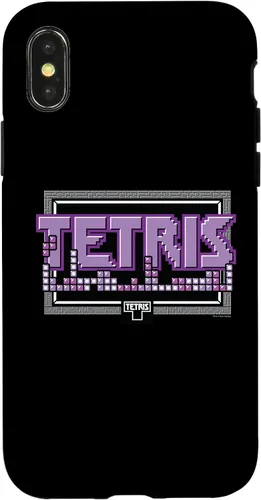 Vista 5 de Funda con logotipo de 8 bits para iPhone 11 Tetris