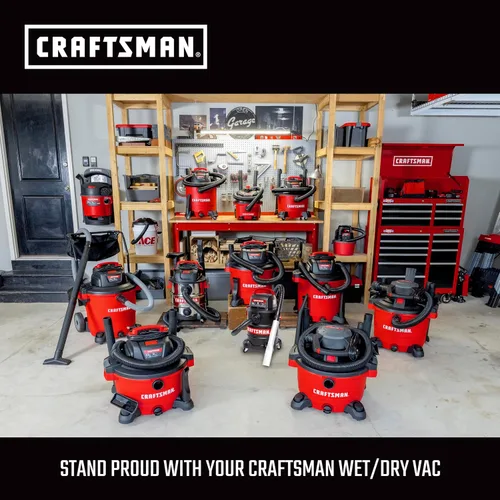Vista 6 de CRAFTSMAN CMXZVBE38751 - Filtro de vacío para polvo fino en seco y húmedo (5-20 galones) Se adapta a la mayoría de aspiradoras CRAFTSMAN de 5 a 20