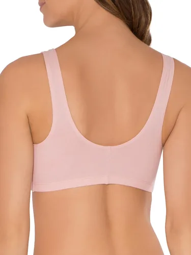 Vista 6 de Fruit of the Loom Women's Front Closure Cotton Bra