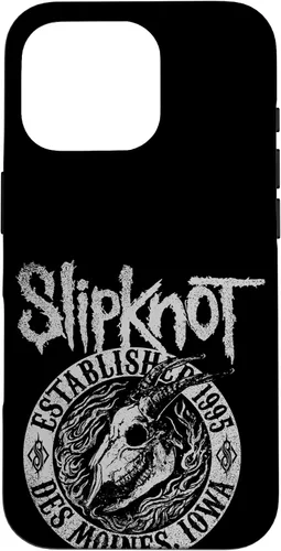 Vista 20 de Funda negra oficial de Slipknot Goat Flames para iPhone 17