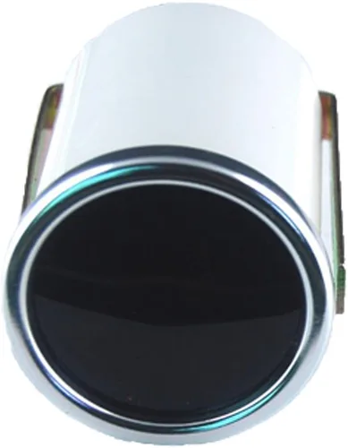 Vista 4 de ESUPPORT - Medidor de índice de aire/combustible de 2 pulgadas (52mm) para automóviles Pantalla de luz blanca 12V de la lente del tinte del humo