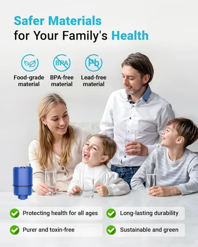 Vista 5 de Paquete de 2 filtros de repuesto para grifo para todos los PUR® Plus, repuesto de filtro de agua PUR®, repuesto de filtro Pur® RF-9999®, certificado