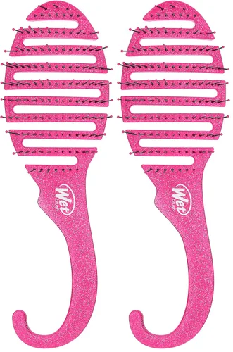 Vista 15 de Wet Brush Cepillo de ducha desenredante para el cabello – Cerdas exclusivas IntelliFlex ultra suaves – Minimiza el dolor y protege contra puntas