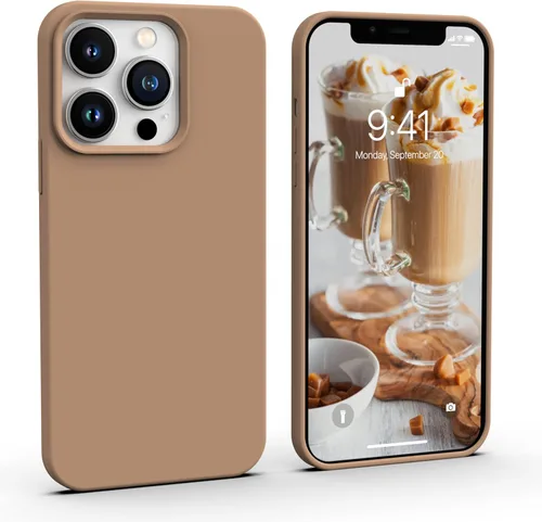 Vista 7 de IceSword Funda compatible con iPhone 13 Pro de 6.1 pies, funda delgada de silicona líquida a prueba de golpes, suave antiarañazos, bonita protección