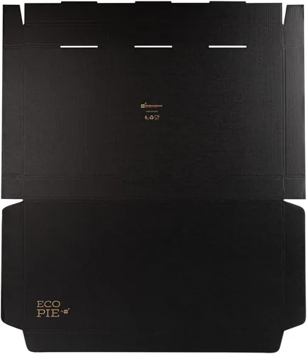 Vista 174 de Restaurantware - Cajas para pizza, 50 unidades, 14 x 7 x 1.5 pulgadas, embalaje de papel de cartón corrugado con bloqueo de pestañas, resistente a