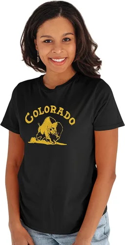 Vista 5 de NCAA - Camiseta vintage retro para mujer