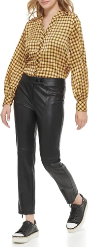 Vista 5 de Karl Lagerfeld Paris Top tejido de manga larga para mujer