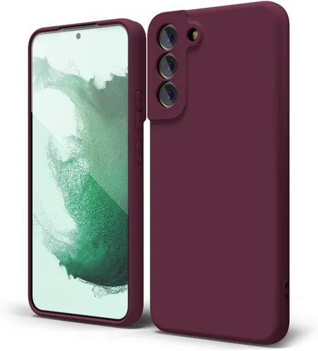 Vista 29 de oakxco Funda para teléfono Samsung Galaxy S8 de silicona líquida, delgada y fina de gel de goma suave TPU cubierta protectora simple llana