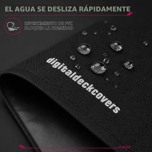 Vista 3 de TECHNICS - Cubierta antipolvo para tocadiscos SL-1200 / SL-1210 y Pioneer PLX-1000 Protector de tocadiscos