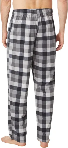 Vista 2 de Nautica Pantalón de dormir de forro polar a cuadros para hombre