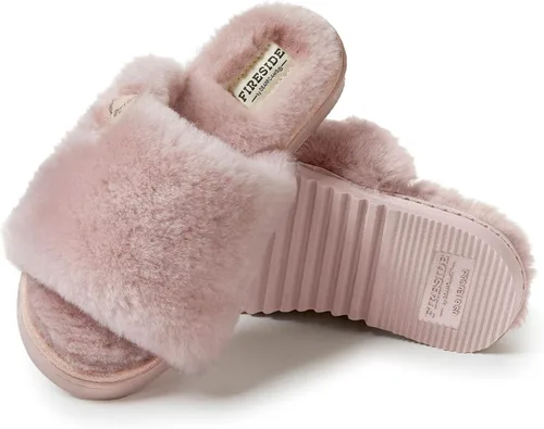 Vista 3 de Dearfoams Fireside Cairns - Sandalias fáciles de poner y quitar para mujer