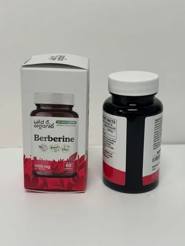 Vista 10 de Wild & Organic Berberina Suplemento Cápsulas 1000 mg