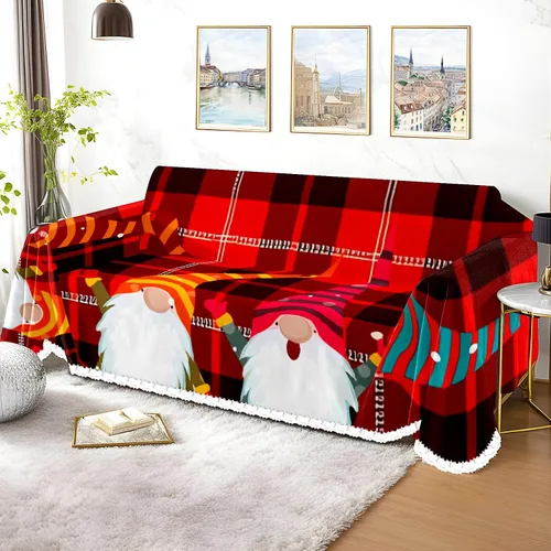 Vista 3 de Funda para sofá de 3 cojines, protector lavable de tela gruesa y transpirable, para decoración del hogar, tamaño XL Multi2
